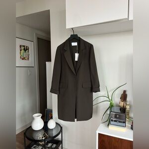 BNWT OAK + FORT Khaki Women's Fall Blazer/Coat